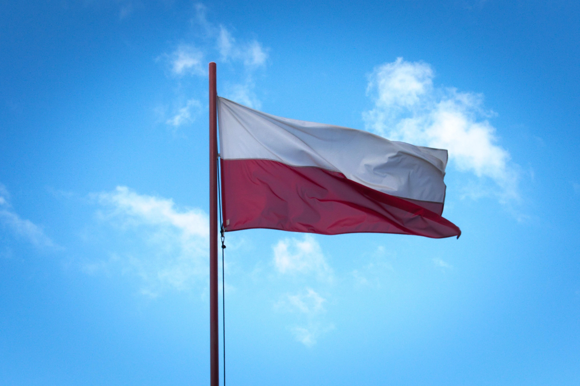 Polnische Flagge