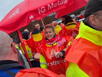 Warnstreik zeigt Wirkung: mehr Geld für Rhenus-Beschäftigte in Kamenz