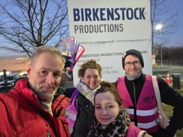 Team IG Metall gewinnt BR-Wahl bei Birkenstock in Görlitz