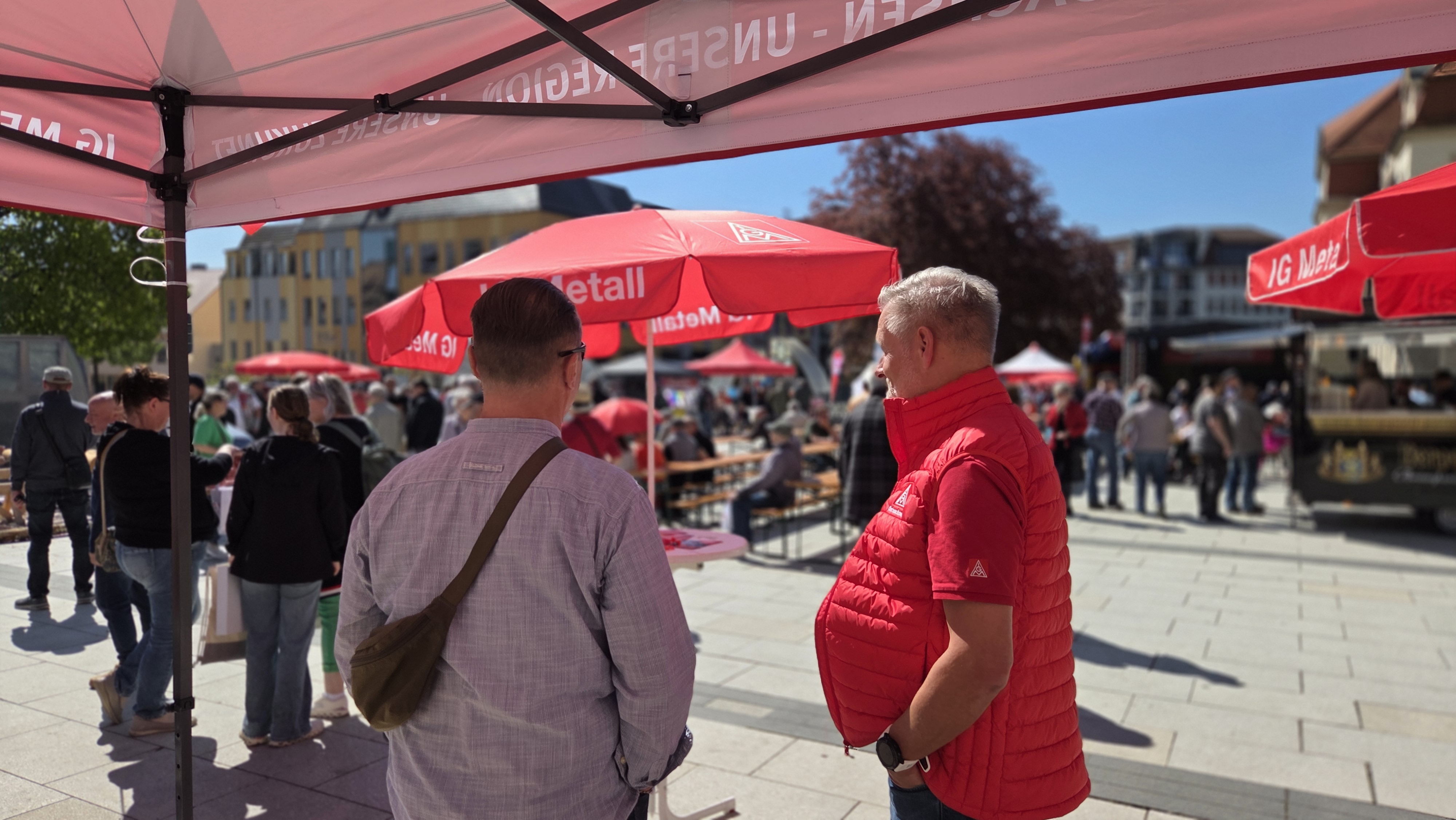 1. Mai Bautzen_ Uwe im Gespräch