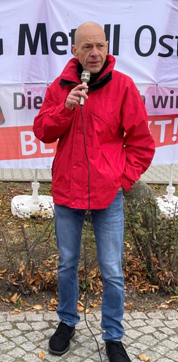 Lars Pietsch ist Betriebsratsvorsitzender und Mitglied im Wirtschaftsausschuss beim Automobilzulieferer Linde & Wiemann in Elstra. 