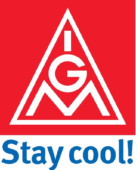 IG Metall Logo Stay cool